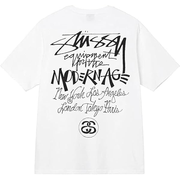 Amazon | STUSSY (ステューシー) グラフィックプリント 半袖T