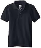 KHQ Little Boys' Short Sleeve Pique Polo Navy Medium [並行輸入品]