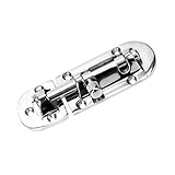 monkeyjack 316ステンレススチールスライドサーフェス4インチドアボルトラッチボートCanoeハードウェア