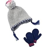 Carter's(カーターズ) メタリックハット&ミトンセット パープル 小物 2～4歳【並行輸入】