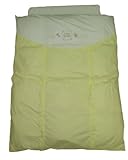 西川産業 鼓笛柄 羽毛カバーリング組みふとん クリーム LRA1009810