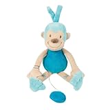 Nattou Jungle Collection Mini Musical Pull String Monkey [並行輸入品]