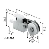 YKKAP メンテナンス部品 網戸用戸車 (HH-T-0011) (左右セット) YS：シルバー *製品色・形状等仕様変更になる場合があります*