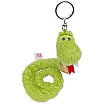 Amazon.co.jp: 【NICI】キーリング ヘビ 10cm グリーン×ゴールド