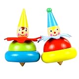 (トイホーム)Toy home　木製こまおもちゃ　３歳以上の子供に適す　１ｐｃｓ