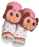 Rattle Socks Owl Pink by Stephan Baby by Stephan Baby [並行輸入品]