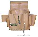 Bucket Boss 55115 Electrician?s Pouch Saddle Leather [並行輸入品]