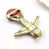 Lorny(TM) 新しいスタイリッシュなホット販売合金の航空機モデルオープナーバーツールソーダビールボトルキャップオープナーギフトB0