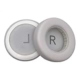 Chic Tuant イヤーパッド for AKG K540 K545 K845 K845BT ヘッドセットに対応 交換用ヘッドホンパッドイヤークッションメモリーフォーム (白イヤーパッド)