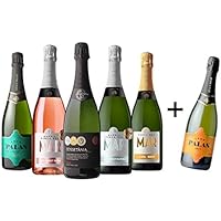 すべてシャンパン製法 超コスパ 極上辛口スパークリング5本セット (Amazon出荷)