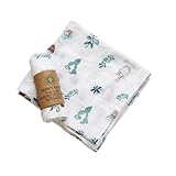 【小物雑貨くりた屋】　(人気商品)ベビー、キッズ☆子育てママが選んだガーゼケット☆１枚あると便利！(サボテン柄)