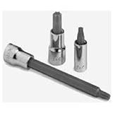 SK Hand Tool 81831 T10 Torx Long Shank Bit Socket, 1/4-Inch [並行輸入品]