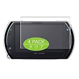 4枚 VacFun フィルム ， PSP go (PSP-N1000) 向けの 保護フィルム 液晶保護 フィルム 保護フィルム（非 ガラスフィルム 強化ガラス ガラス ケース カバー