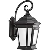 Progress Lighting p5686 Crawford 1ライト17 " Tallアウトドア壁取り付け用燭台with Etche、 P5686-31 1