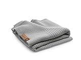 Bugaboo Soft Wool Blanket, Light Grey Melange by Bugaboo
