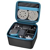専用収納ケース 互換品 forマキタ for Makita 充電式ランダムオービットサンダ BO180DZ/BO180DRF/BO140DRF/BO140DZ、対応可能 18V/14.4Vバッテリー/充電器/替刃等アクセサリー（収納袋のみ）