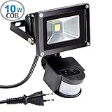 センサーライト 人感 10W 昼白色 LED フラッドライト 投光器 6000K 車庫 玄関 倉庫 防犯 省エネ 防水 防災 センサーライト 人感 10W 昼白色 LED フラッドライト 投光器 6000K 車庫 玄関 倉庫 防犯 省エネ 防水 防災