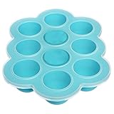 GenericシリコンBaby Food Freezer Tray with Clip On Lid by weesprout