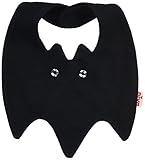 ニヴァ niva パイル地 アニマルビブ・スタイ こうもり ブラック