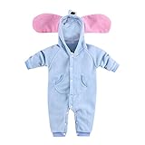 ベビー着用ぬいくるみ Hosam 子供服 赤ちゃん 男の子 女の子 動物 コスチューム 可愛い 柔らかい 秋冬衣装 室内 子供の誕生日プレゼント 出産お祝い (80, 怪獣)