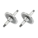 uxcell ガイドプーリ　ステンレス製　シルバートーン　30mmローラ径 2個入り