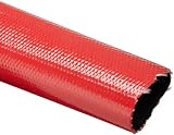 Continental ContiTech Red PVC/Nitrile Water Discharge Hose, 150psi Working Pressure, 300' Length, 1-
