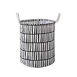 Kayaki ランドリーハンガー服バスケット綿 防水 洗濯バッグ折りたたみ式 ランドリーかご ランドリーバスケット スリム スタッキングランドリー キッチン収納 壁掛け収納 通気設計 折りたたみ (C)