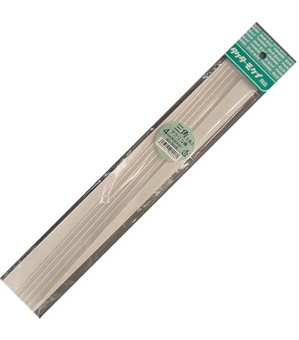 Amazon | takeda アクリル 三角棒 (5mm) 4本入り 長さ320mm | アクリル