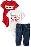 Levi's SLEEPWEAR ベビー・ボーイズ US サイズ: 0-6 Months カラー: ブルー