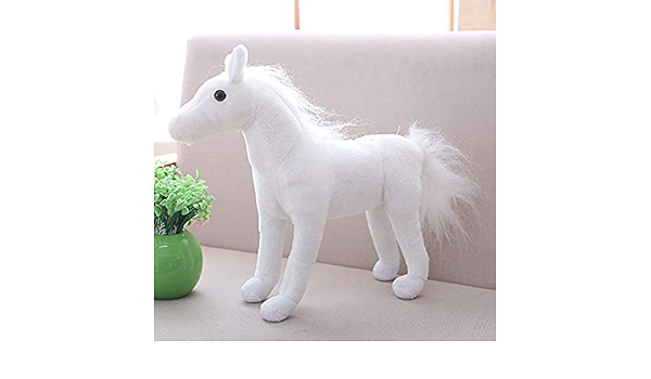 Amazon Co Jp シミュレーションポニーゼブラ人形マスコット 馬人形子供干支馬ぬいぐるみ人形 誕生日プレゼント 40cm おもちゃ