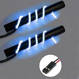 イーグル模型(Eagle Model) EAGLE RACING Φ2フレキシブルLED 70mmダブル #LED-19-7D (BL)