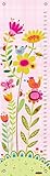 おもちゃ Oopsy Daisy Fine Art for Kids Bloomin' Birdies Growth Chart by Carolyn Gavin 12 x 42" Pink and 