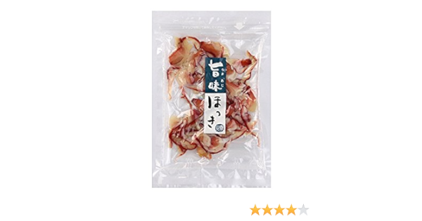 Amazon 旨味ほっき90g 北海道産ホッキ貝ひも 北海道でも珍しい北寄貝の珍味です 酒の肴 お茶請け 珍味 ほたて つぶ ほっき 塩辛 珍味 通販 Amazon 旨味ほっき90g 北海道産ホッキ貝ひも 北海道でも珍しい北寄貝の珍味です 酒の肴 お茶請け 珍味 ほたて つぶ ほっき 塩辛 珍味 通販