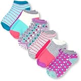 THE CHILDREN'S PLACE(ザ・チルドレンズプレイス) ミックス プリント アンクル ソックス 6-パック ヘザーグレー 小物くつ下・タイツ 20～21cm【並行輸入】