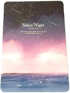 Amazon 流星の夜空 星降る夜景 メタルハードカバー ポエム風 パステル調背景 ノートブック パープル ノート 文房具 オフィス用品