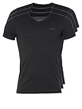Diesel メンズ Jake 3枚組 必需品 Vネック Tシャツ US サイズ: X-Large カラー: ブラック