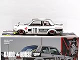 MINI GT 1:64 スケール KAIDO HOUSE - DATSUN 510 STREET TEAM XMM V1 -WHITE 街道はうす - ダットサン 510 ストリートチーム XMM V1 - ホワイト KHMG176 [並行輸入品]