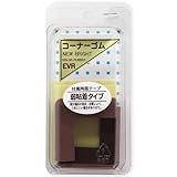 WAKI コーナーゴム 3X40X40チャ CG-03