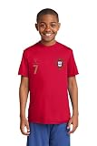 10 minutetee Youthポルトガル2018 Dri - Fitシャツ L