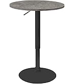 Amazon｜KKTONER バー丸テーブル カウンターテーブル カフェテーブル 2