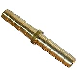 LASCO 17-7507 3/16-Inch Hose Barb by 3/16-Inch Hose Barb Brass Coupling [並行輸入品]
