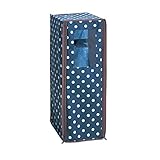 組み立て簡単ブーツ＆シューズボックス　　ネイビードット　ロングブーツ