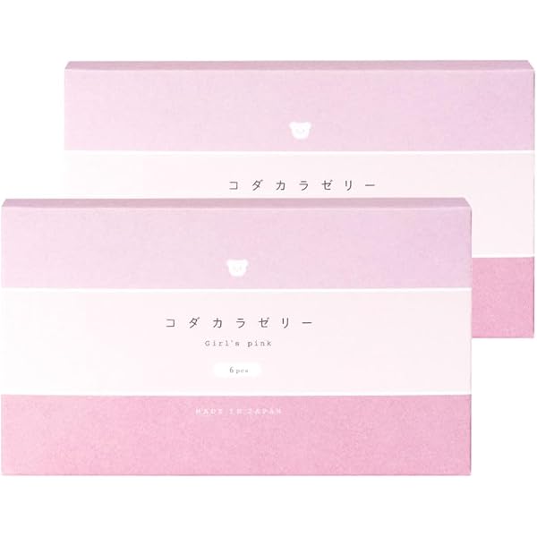 コダカラゼリーガールズピンク Amazon.co.jp: [Made in Japan] Kodakara Jelly, Girls Pink