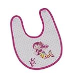 Mermaid Bib with Applique 12 by Maison Chic by Maison Chic