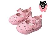 LAZA ベビー 女の子靴 子供靴 キッズ ベビーシューズ スニーカー 子供フォーマルシューズ・七五三・発表会・結婚式 演奏会 花嫁介添人 (内寸12cm, ピンク)