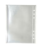 PinezOne [ 推し事はかどる 透明 リフィルでクッキリ見える ] A5 1ポケット リフィル ポスト カード アイドル カード 大判 カード 写真 収納 保管 リフィル ６穴 (１ポケット A5)