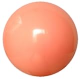 【マイカラーボール】3ｲﾝﾁ／直径7.5㎝ 3インチ マイカラーボール ツヤ有 1個セット (うすだいだい)