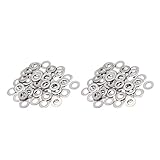 F Fityle 耐錆性　耐久性　ステンレス鋼　平座金　フラットワッシャー　M3 M4　ボルト　約200個入り