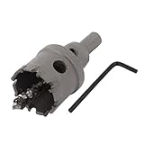 uxcell　ホールソー　38mm直径　 HSS 三角シャンク　カッター　メタル