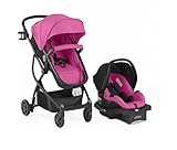 Urbini Omni Plus Travel System with Sonti Infant Car Seat , Berry by Urbini
